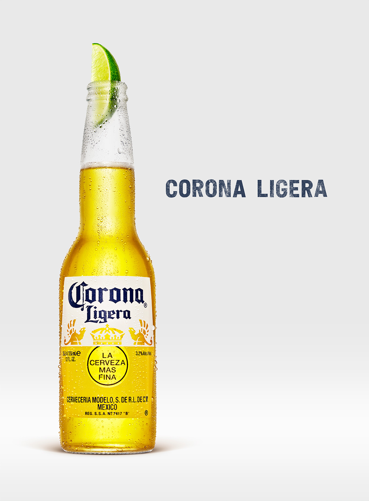 Corona Ligera Beer Bottle